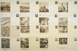1945-1977 [COLLECTIONS] SELECTION of / various PC, contains i.a. ...