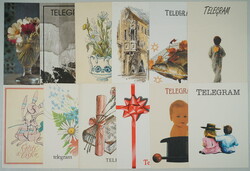 1949-1995 [COLLECTIONS] OZDOBNE TELEGRAMS / selection of 29 pcs of ...