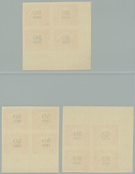 Pof.SO14, Hradcany 60h, comp. of 2 corner and 1 marginal block of ...