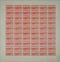 1920 COUNTER SHEET / complete 60 pcs of sheet design/sketch Strbske ...