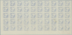 1920 COUNTER SHEET / right/genuine 50 pcs of half-sheet design/sketch ...