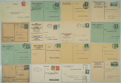 1929-1934 SELECTION of / Mng.C21, F21, U6, K58, O13, A47, K56, S33, ...