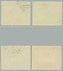 1933 ANK.551-554, FIS I. with fragments of cancel. INNSBRUCK; with ...