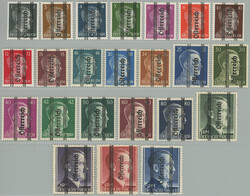 1945 ANK.(8), 660-663, 664-667, 668-673, (9)-(12); provisional ...