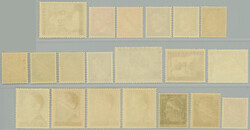 1945 ANK.674-692 and 693-696; provisional overprints Graz set 1Pfg - ...