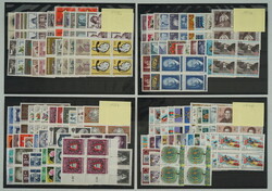 1968-2001 [COLLECTIONS] YEAR ISSUES / BLOCKS OF 4 / collection of 34 ...