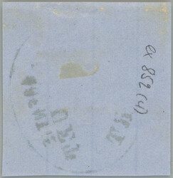 1866-1867 ANK.3I, 10Kr green with rare postmark AGENTIE PIQUET / ...