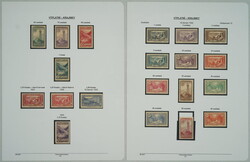 1932-1967 [COLLECTIONS] small collection on pages, i.a. complete Mi ...