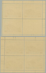 1926 Mi.301, Airplane above Acropolis 3Dr, block of four and block of ...