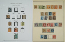 1870-1967 [COLLECTIONS] interesting collection on pages, classic ...