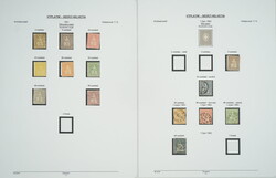 1860-1979 [COLLECTIONS] interesting collection on pages, without ...