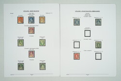 1860-1979 [COLLECTIONS] interesting collection on pages, without ...
