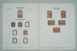 1932-1967 [COLLECTIONS] small collection on pages, i.a. complete Mi ...