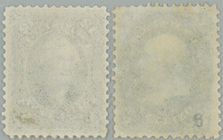 1861-1867 Mi.16, 21, Franklin 1c, Washington 12c; new gum and without ...