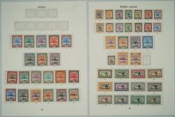 1898-1935 [COLLECTIONS] small collection from on 4 album pages, it ...