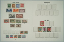 1898-1935 [COLLECTIONS] small collection from on 4 album pages, it ...