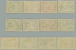 1936 G.34-45, George V. - Motives ½P - £1, complete very fine set; ...
