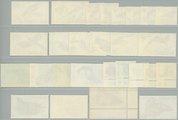 1968-1985 SELECTION / 2 complete sets Birds, Mi.92 - 105 and 229 - ...