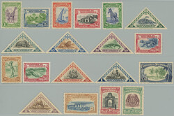 1937 Mi.201-219, Motives 1c - 20E, complete favourite mint never ...