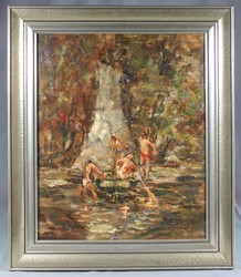 100.55: Gemälde, Aquarelle - 20. Jh.