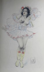 100.55: Gemälde, Aquarelle - 20. Jh.