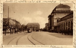 106800: Deutschland West, Plz Gebiet W-68, 680 Mannheim - Postkarten