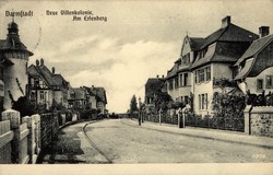 106100: Deutschland West, Plz Gebiet W-61, 610 Darmstadt - Postkarten