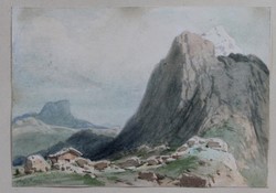 100.50: Gemälde, Aquarelle - 19. Jh.