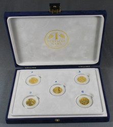100.80.10: Lots - Münzen - Goldmünzen aus aller Welt