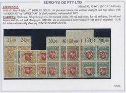 7090: Sammlungen und Posten Baltische Staaten