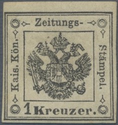 4775: Österreich Lombardei Venetetien Zeitungsstempelmarken