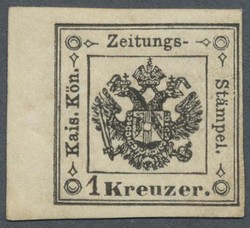 4775: Österreich Lombardei Venetetien Zeitungsstempelmarken