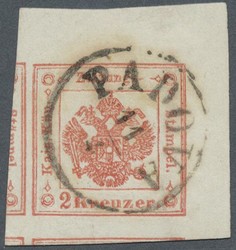4775: Österreich Lombardei Venetetien Zeitungsstempelmarken