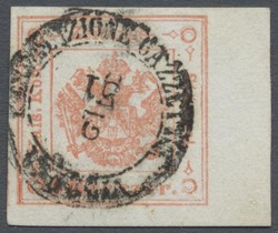 4775: Österreich Lombardei Venetetien Zeitungsstempelmarken