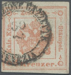 4775: Österreich Lombardei Venetetien Zeitungsstempelmarken