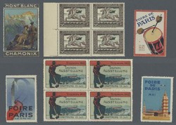 7740: Collections and Lots Poster Stamps, Vignettes - Vignettes