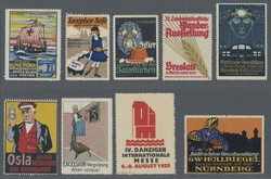 7740: Collections and Lots Poster Stamps, Vignettes - Vignettes