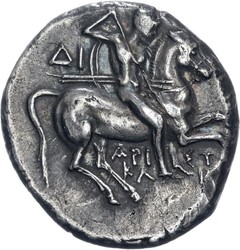 10.20.90.10: Ancient Coins - Greek Coins - Calabria - Tarentum