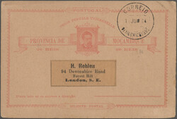 4465: Mozambique company - Postal stationery