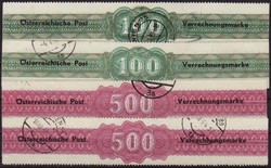 4755: Österreich Verrechnungsmarken