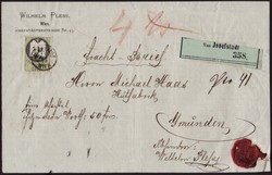 4745320: Austria Cancellations Upper Austria - Covers bulk lot
