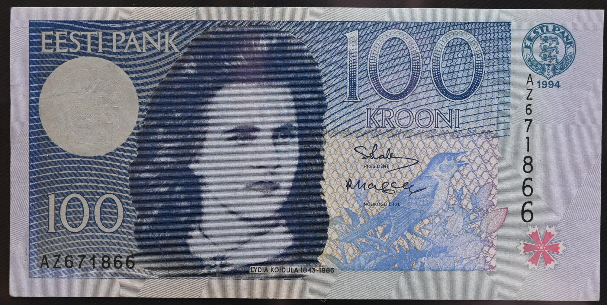 110.90: Banknoten - Estland