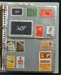 7740: Collections and Lots Poster Stamps, Vignettes - Collections
