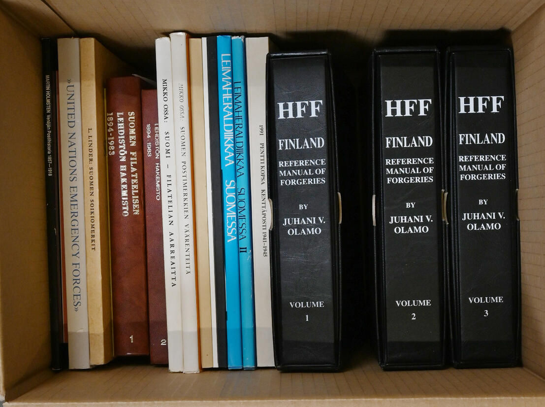 Selection of ca. 20 works, eg. Olamo HFF forgeries, Kopsa Field post ...