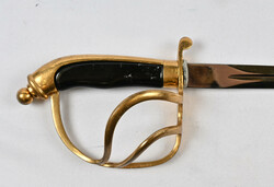 Non-commissioned officer’s sword. Some coating defects on the blade ...