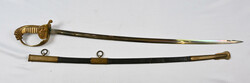 German navy officer’s sword. Scabbard dried. Normal signs of use. ...