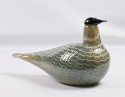 Oiva Toikka, bird, signed, numbered 317/1000. Height ca. 14 cm and ...