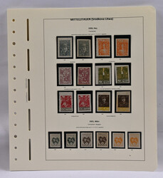 Central Lithuania 1920 - 1922 complete */o collection including eg. ...