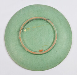Kupittaan Savi wall plate Keinumorsian. Diameter ca. 34 cm. PICKUP ...
