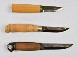 J. Martiini three different knives, some traces of use